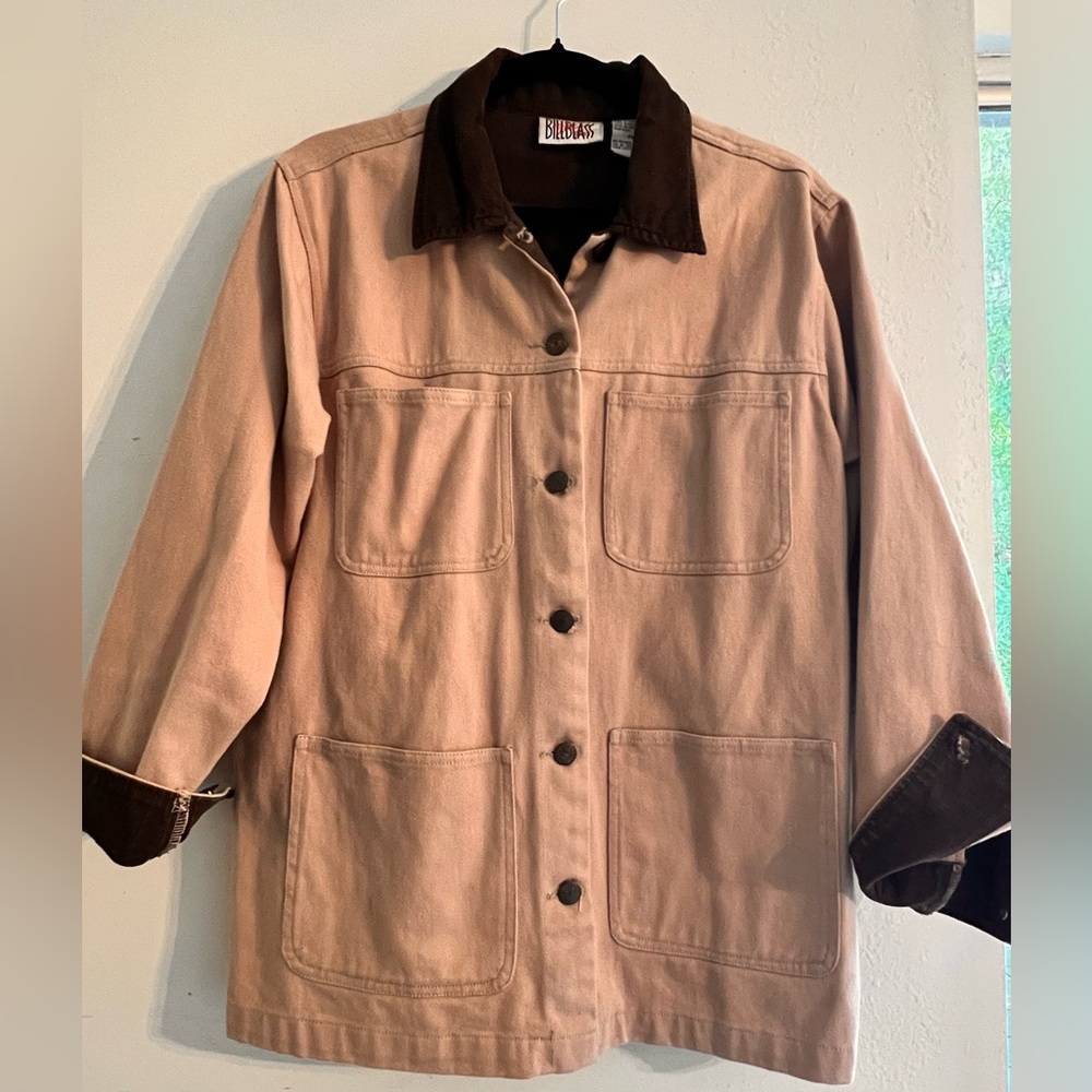 Bill Blass Vintage khaki denim jacket